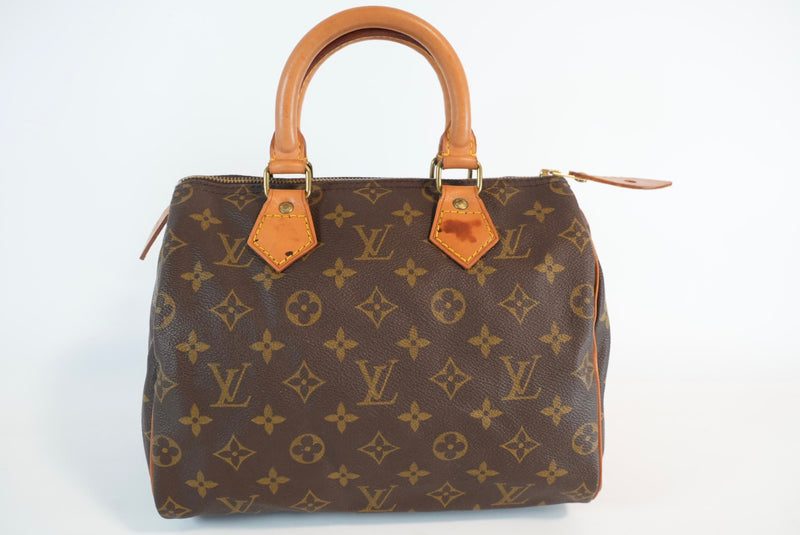 Louis Vuitton Monogram Speedy 25 Malletier Used
