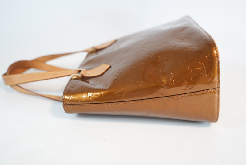 Louis Vuitton Monogram Vernis Houston Bronze Used