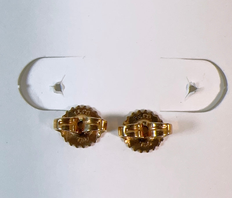 Tiffany & Co. Loving Heart K18 Gold Earrings Used