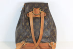 Louis Vuitton Monogram Montsouris MM Backpack Used