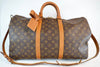Louis Vuitton Monogram Keepall Bandouliere 50 Used