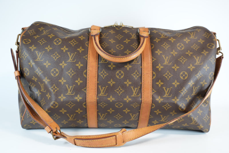 Louis Vuitton Monogram Keepall Bandouliere 50 Used