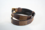 Louis Vuitton Damier Ebene Sign It Bracelet Used