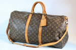 Louis Vuitton Monogram Keepall Bandouliere 55 Used