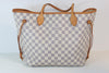 Louis Vuitton Damier Azur Neverfull MM Used