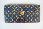 Louis Vuitton Monogram Multicolor Sarah Wallet Used