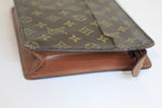 Louis Vuitton Monogram Pochette Homme Clutch Bag Used