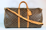 Louis Vuitton Monogram Keepall Bandouliere 55 Used