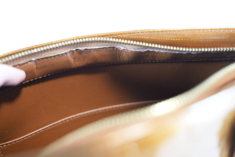 Louis Vuitton Monogram Vernis Houston Bronze Used