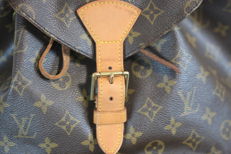 Louis Vuitton Monogram Montsouris GM Backpack Used