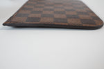 Damier Ebene Neverfull PM Pouch(Wristlet) Used