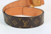 Louis Vuitton Monogram Initiales Belt Used