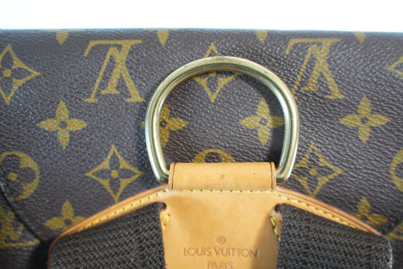 Louis Vuitton Monogram Montsouris GM Backpack Used