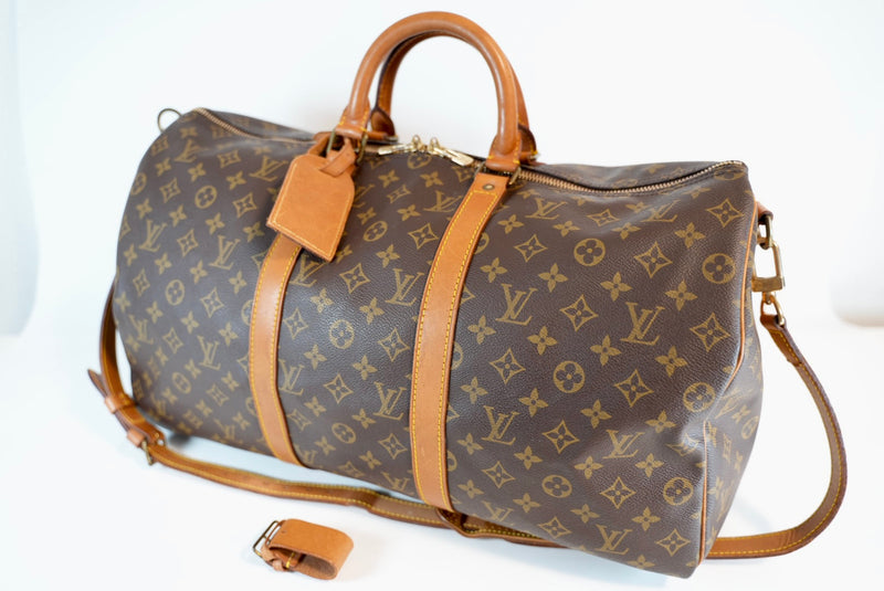 Louis Vuitton Monogram Keepall Bandouliere 50 Used