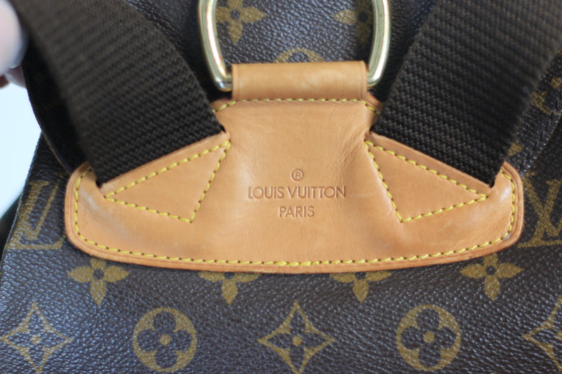 Louis Vuitton Monogram Montsouris GM Backpack Used