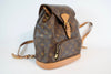 Louis Vuitton Monogram Montsouris MM Backpack Used