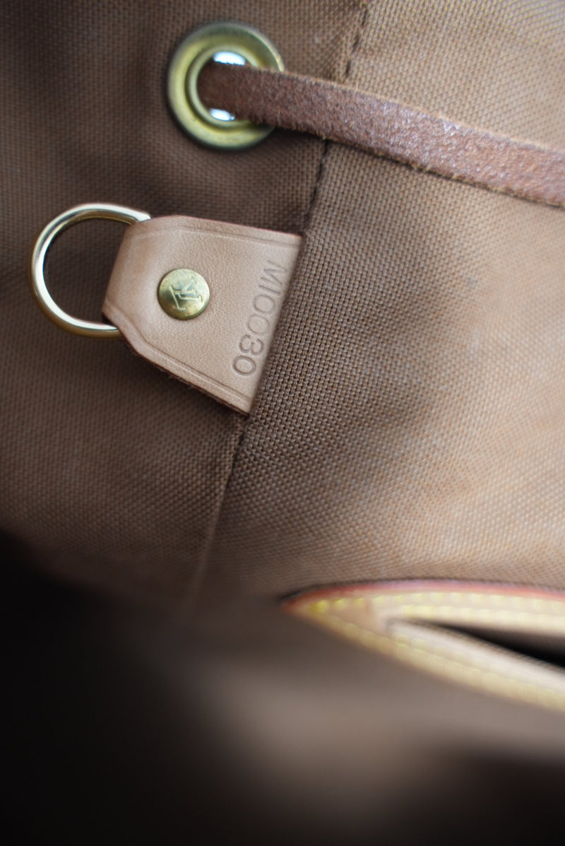 Louis Vuitton Monogram Montsouris GM Backpack Used