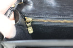 Louis Vuitton Epi Leather Noir Sellier Dragonne Wristlet/Clutch Bag