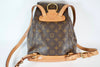 Louis Vuitton Monogram Montsouris MM Backpack Used