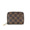 Louis Vuitton Damier Ebene Compact Zippy Wallet Used