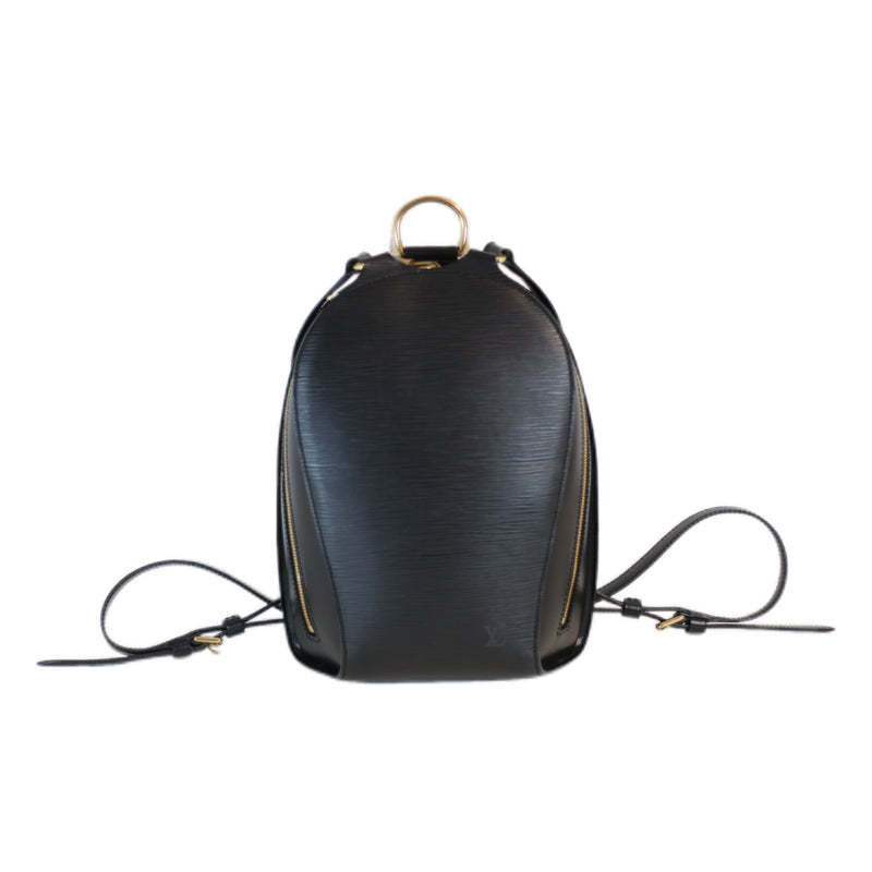 Louis Vuitton Epi Noir Mabillon Backpack Used