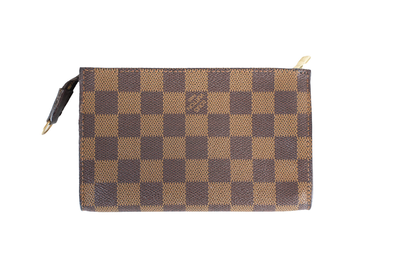 Louis Vuitton Damier Ebene Bucket Pouch PM Used