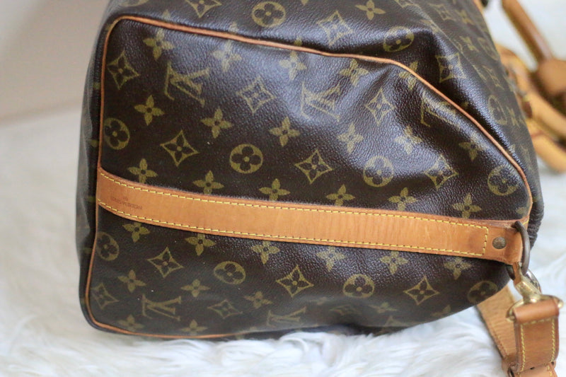 Authenticated Used Louis Vuitton Keepall Bandouliere 50 Women's