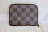 Damier Ebene Compact Zippy Coin Purse