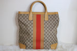 GG Canvas Totebag Beige