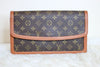 Louis Vuitton Monogram Pochette Dam GM Clutch Used