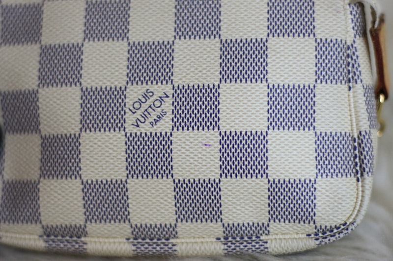 Damier Azur Mini Pochette Accessories