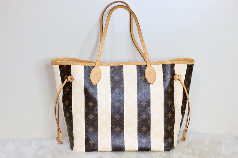 Monogram Rayures Neverfull MM