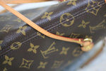 Monogram Neverfull MM w/ pouch Pivoine Interior