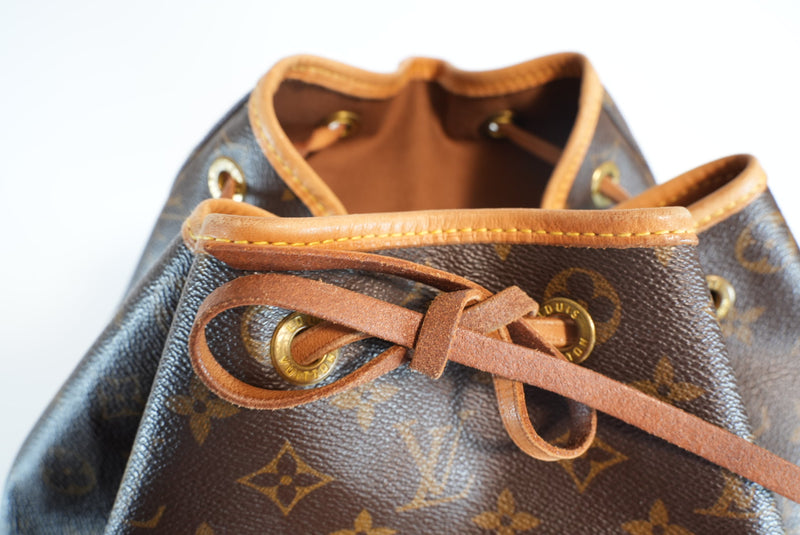 Louis Vuitton Monogram Montsouris MM Backpack Used