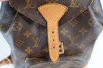 Louis Vuitton Monogram Montsouris MM Backpack Used