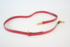 Louis Vuitton Red Leather Strap Used