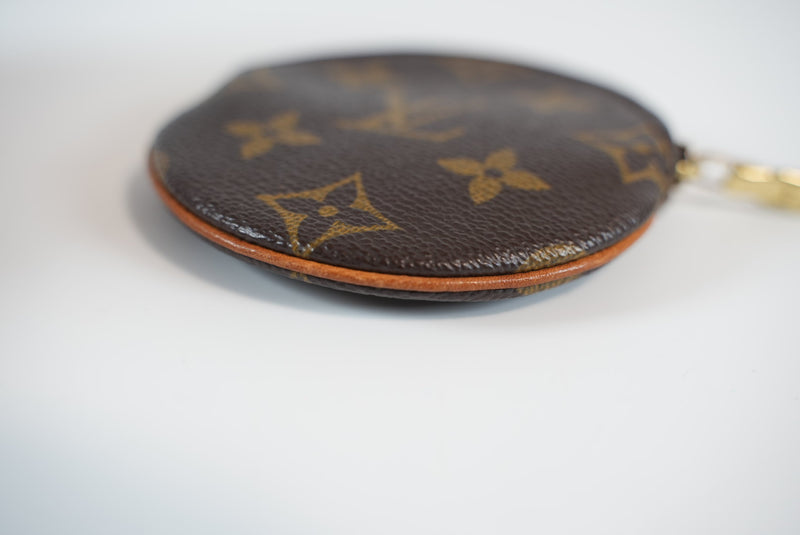 Louis Vuitton Monogram Round Coin Purse Used