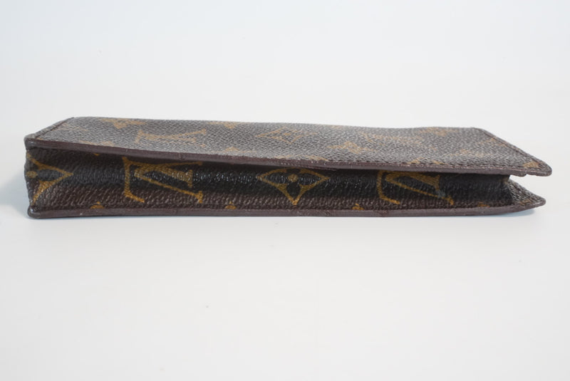 Louis Vuitton Monogram Lunettes Simple Eyeglasses Case Used