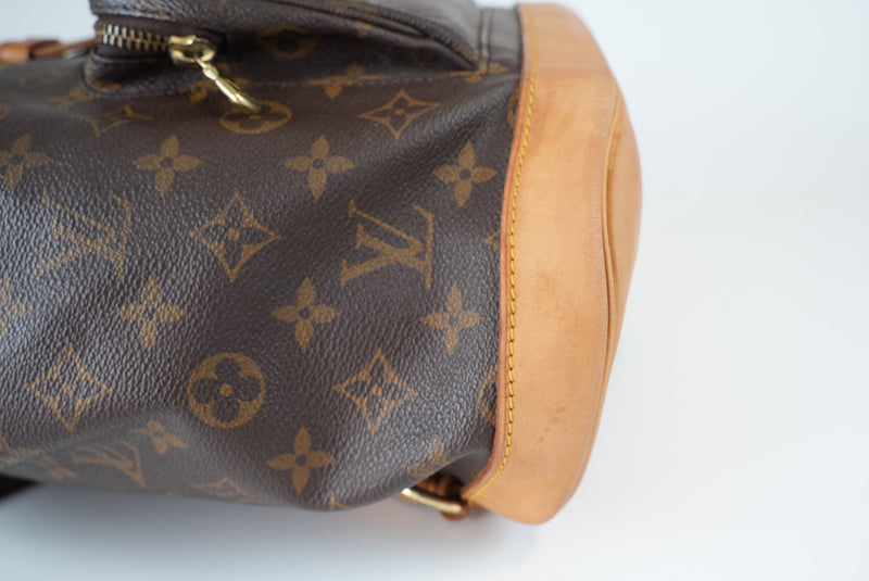 Louis Vuitton Monogram Montsouris GM Backpack Used