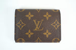 Louis Vuitton Monogram Envelope De Visite Card Case Used