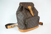 Louis Vuitton Monogram Montsouris GM Backpack Used