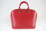 Louis Vuitton Epi Leather Alma PM Red Used