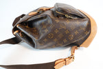 Louis Vuitton Monogram Montsouris MM Backpack Used