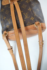 Louis Vuitton Monogram Montsouris PM/Mini Backpack Used