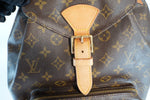 Louis Vuitton Monogram Montsouris MM Backpack Used