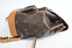 Louis Vuitton Monogram Montsouris MM Backpack Used