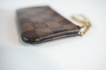 Louis Vuitton Damier Ebene Pochette Cle/Key Holder Used