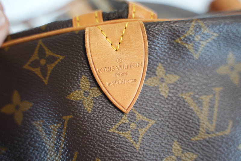 Louis Vuitton Monogram Sac Souple 45 Duffle Bag Used