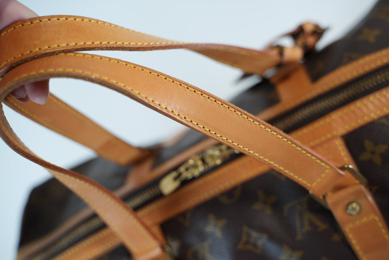 Louis Vuitton Monogram Sac Souple 45 Duffle Bag Used