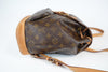 Louis Vuitton Monogram Montsouris MM Backpack Used